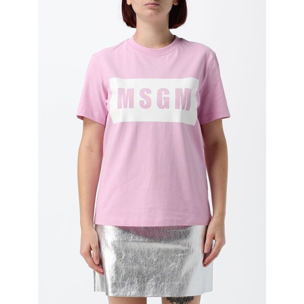 Msgm T-Shirt Woman Pink